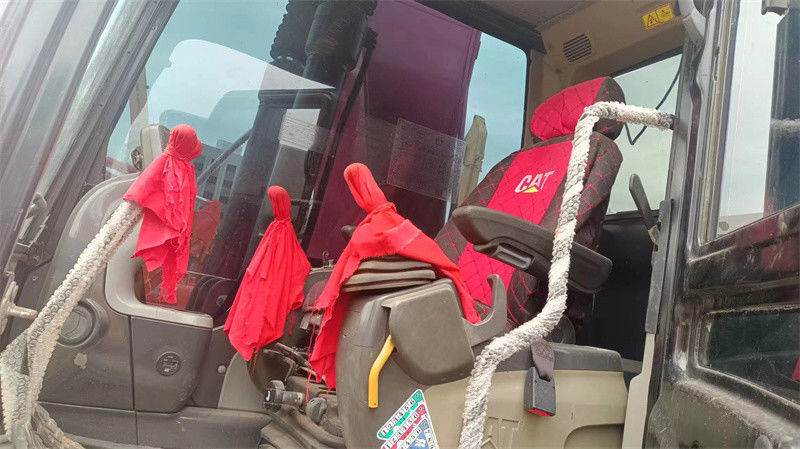 크롤러 사용된 CAT 320D 굴삭기 토공 작업 기계류 분홍색 애벌레 320 320C 320D