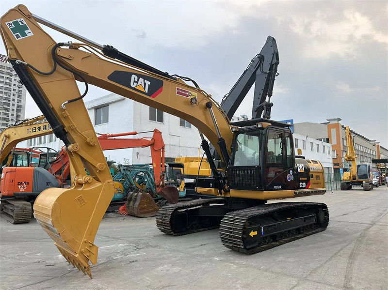 23 톤 중고 Cat 크롤러 굴삭기 323D 중고 Caterpillar 320 323 325 330 굴삭기