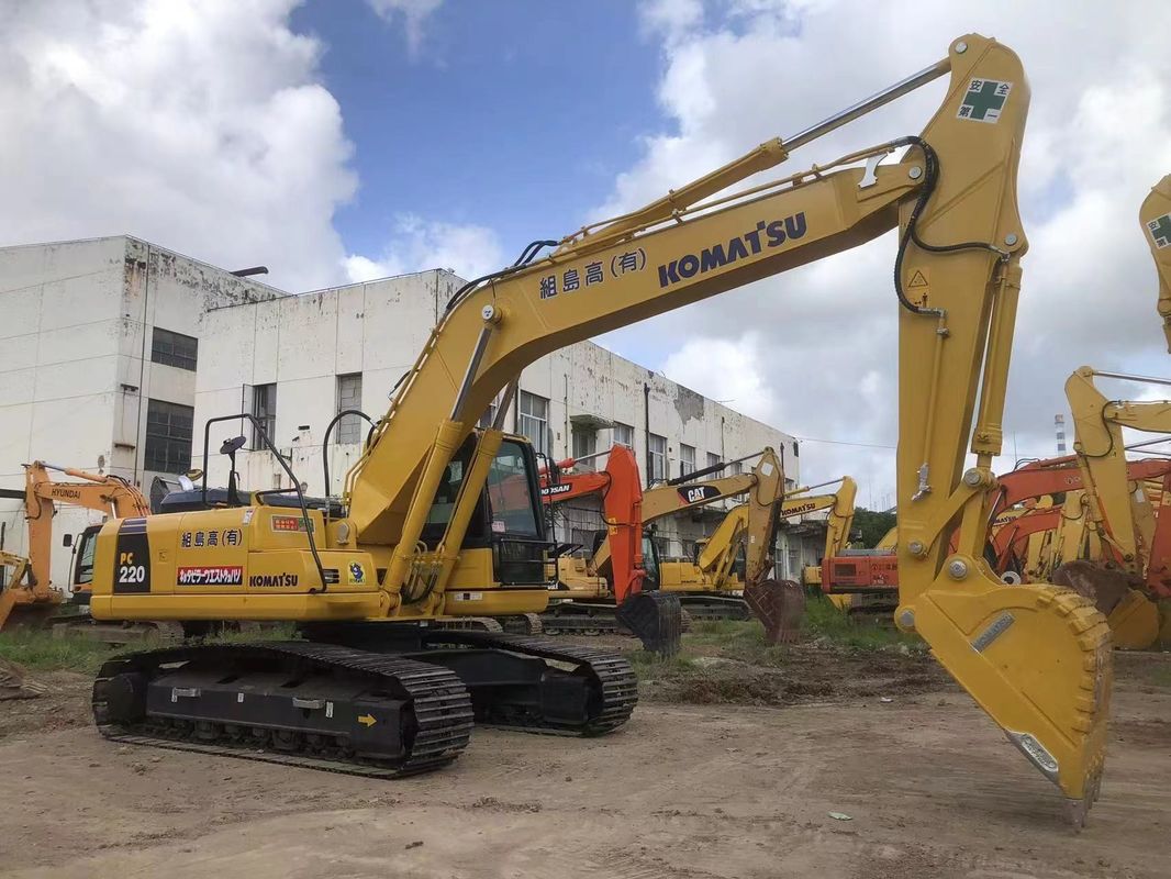 중고 Komatsu PC220-8 굴삭기 22 톤 중고 굴삭기 Komatsu PC220