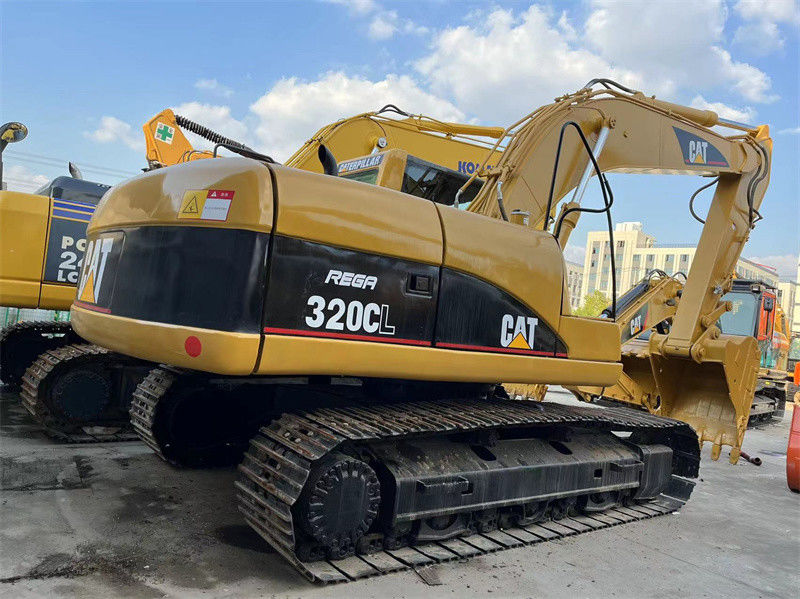 20 톤 사용 된 CAT 320CL 중형 발굴기 사용 된 Caterpillar CAT 320 C 시리즈 발굴기