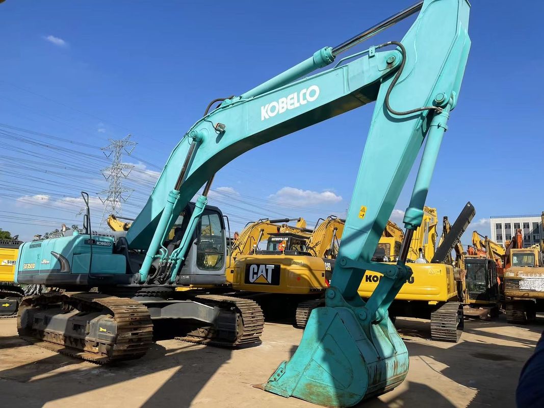사용 된 35톤 크기의 Kobelco 발굴기 SK350LC-8 사용 된 깨끗한 발굴기 재고