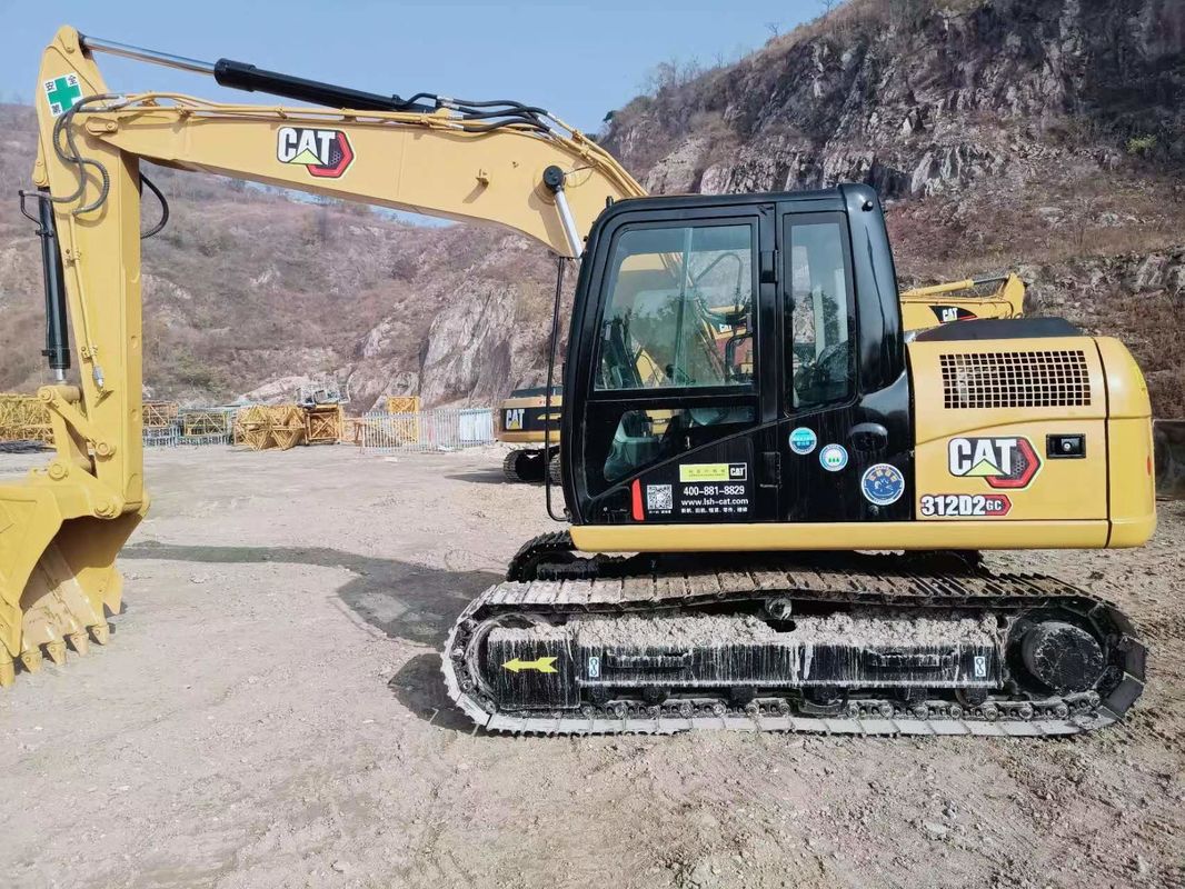 312D2 사용 된 고양이 발굴기 12 톤 소형 수압 크롤러 발굴기 Cat 312