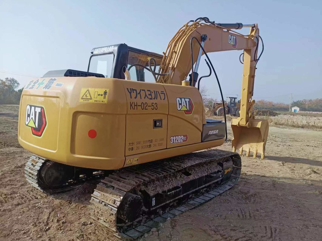 312D2 사용 된 고양이 발굴기 12 톤 소형 수압 크롤러 발굴기 Cat 312