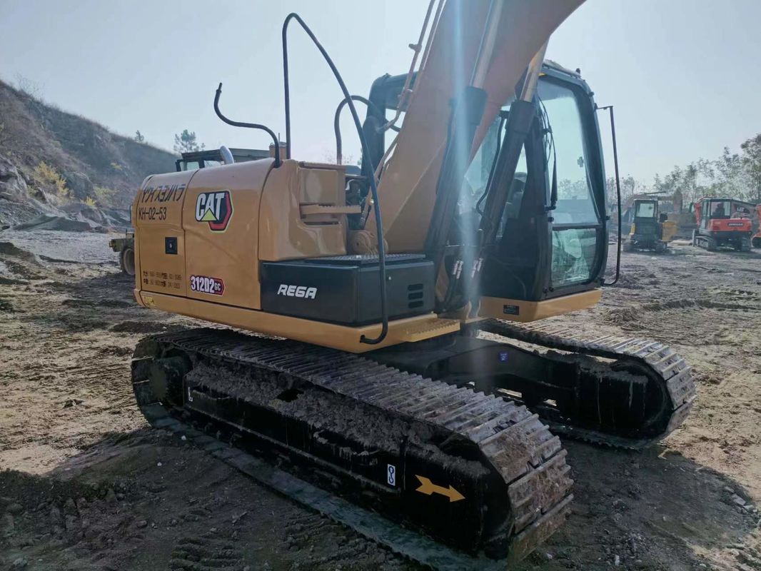 312D2 사용 된 고양이 발굴기 12 톤 소형 수압 크롤러 발굴기 Cat 312