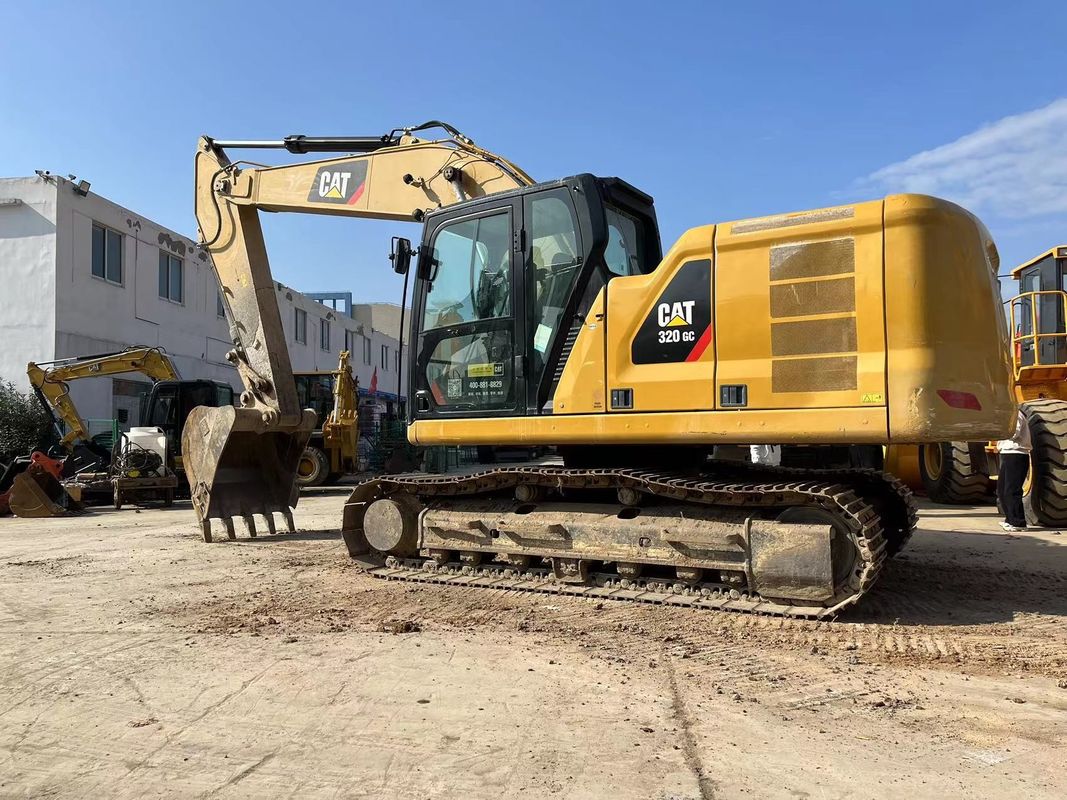 원본 사용 된 CAT 320gc 발굴기 20 톤 중형 CAT 320 크롤러 발굴기