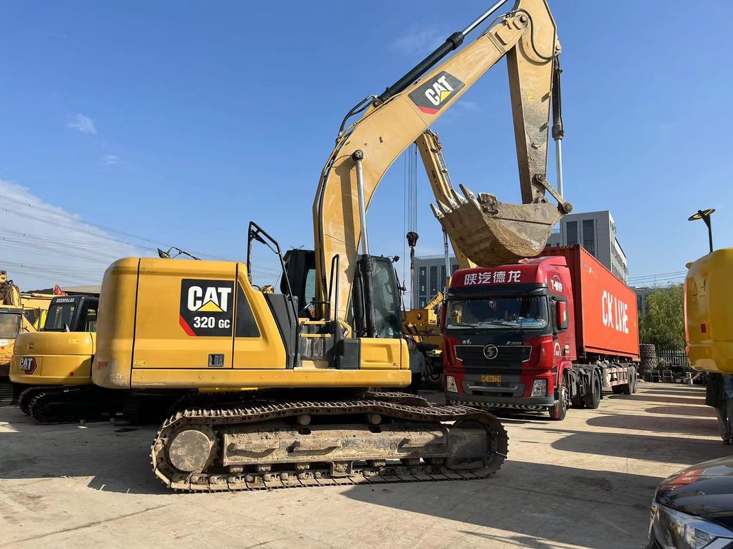 원본 사용 된 CAT 320gc 발굴기 20 톤 중형 CAT 320 크롤러 발굴기