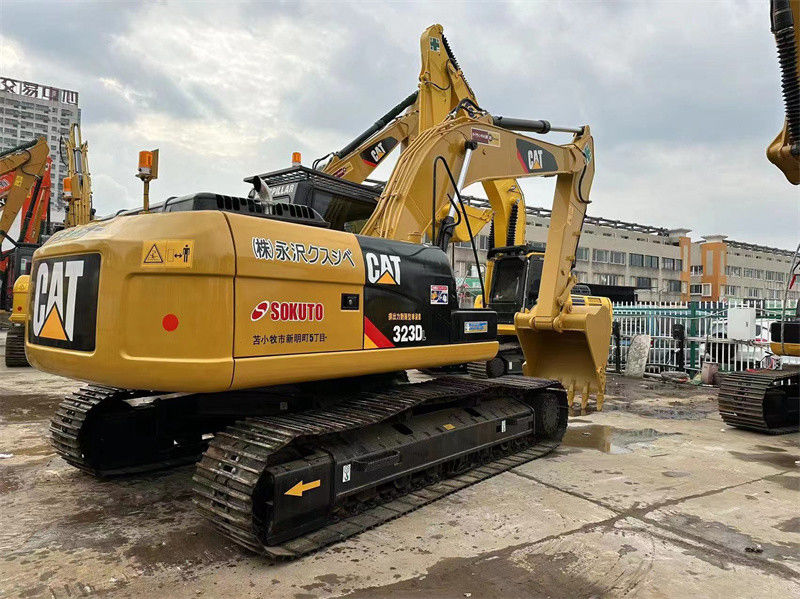 원본 사용 된 CAT 크롤러 발굴기 323DL 사용 된 Caterpillar 320D 323D 발굴기