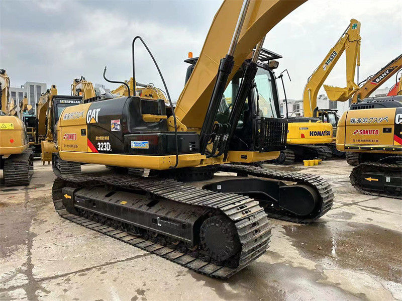 원본 사용 된 CAT 크롤러 발굴기 323DL 사용 된 Caterpillar 320D 323D 발굴기