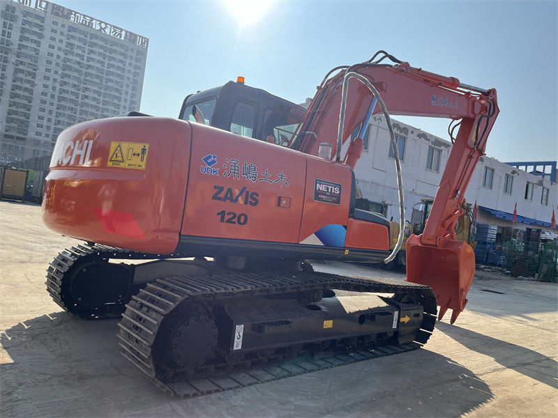 12 톤 사용 된 히타치 ZX120 발굴기 일본 원산지 사용 된 히타치 ZX120 광산 발굴기