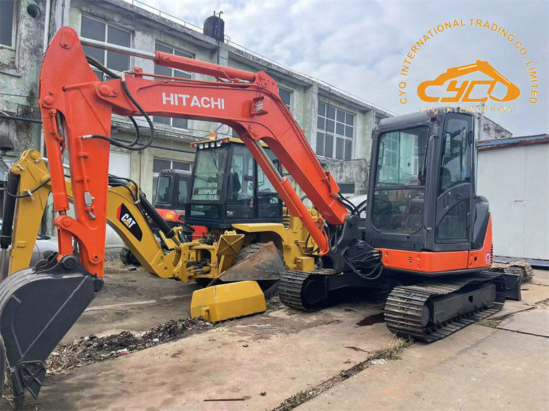 사용 된 히타치 ZX60USB 미니 발굴기 사용 된 6톤 히타치 ZX60 크롤러 발굴기