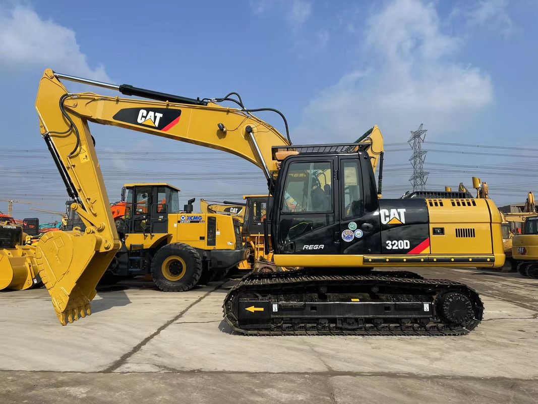 사용 된 Caterpillar 320D 출력 3066 엔진 20톤 중형 CAT 320 출력