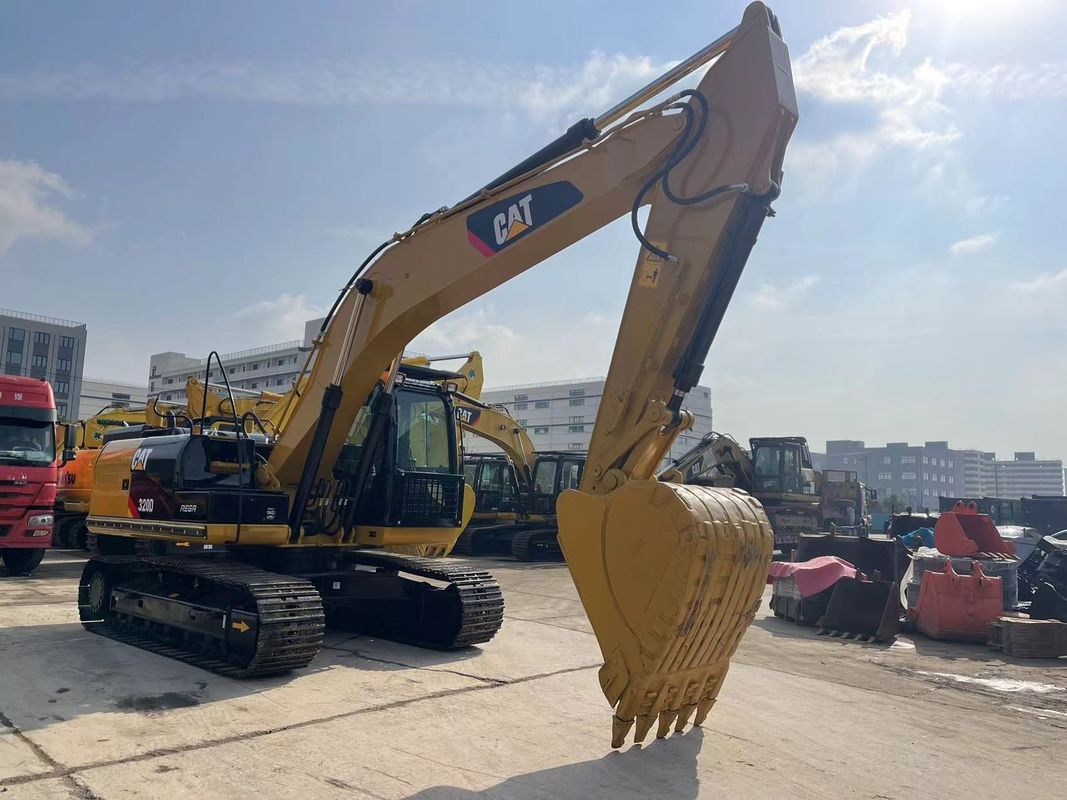 사용 된 Caterpillar 320D 출력 3066 엔진 20톤 중형 CAT 320 출력