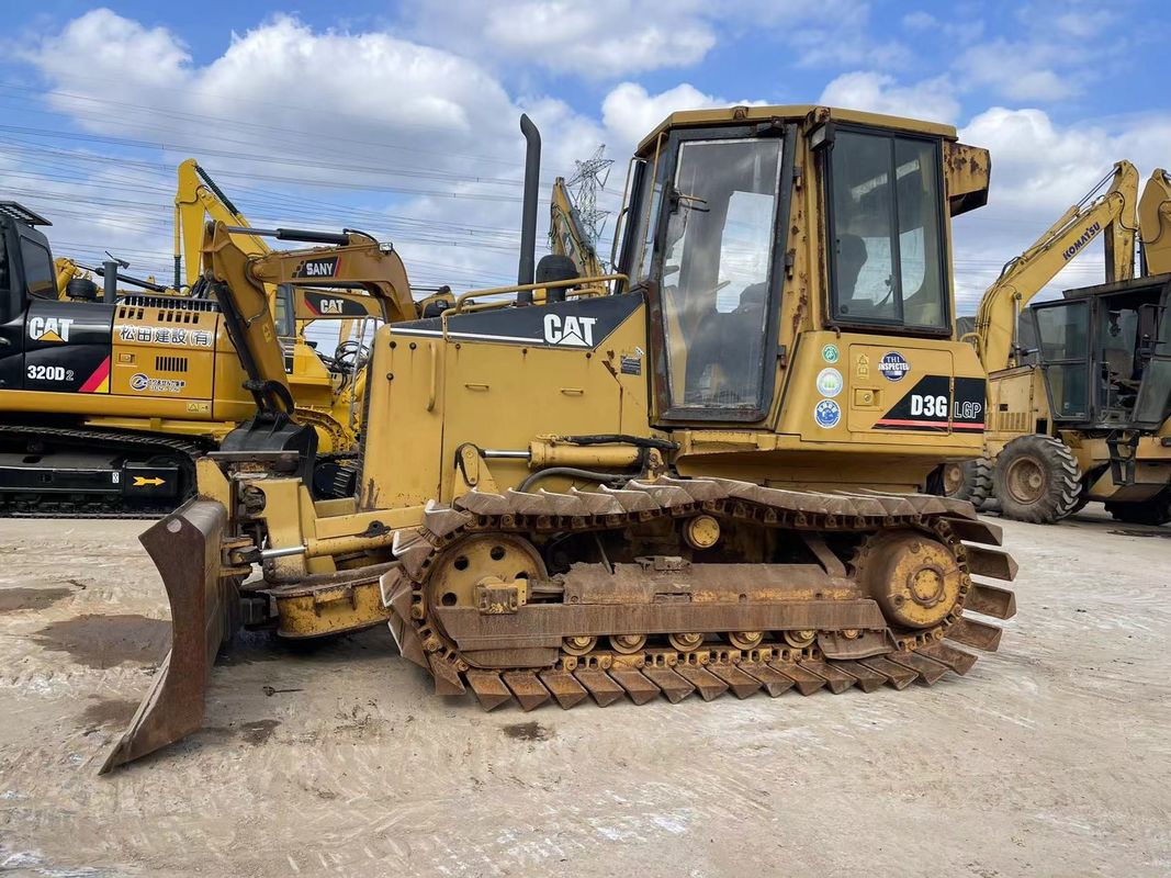원래 색상 사용 된 Caterpillar Dozer 중고 Cat D3G 볼도저