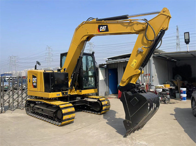 새 모델 중고용 CAT 307.5 미니 발굴기 Caterpillar 306 307 308 크롤러 발굴기