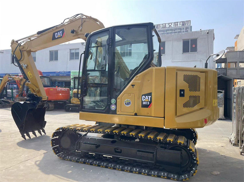 새 모델 중고용 CAT 307.5 미니 발굴기 Caterpillar 306 307 308 크롤러 발굴기