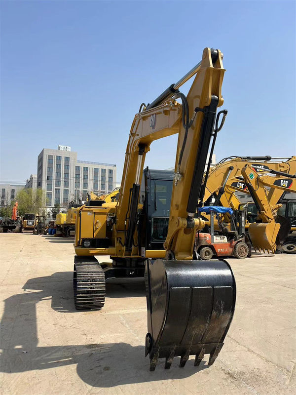 7 톤 사용 된 CAT 미니 발굴기 307E2 Caterpillar 305 306 307 크롤러 발굴기