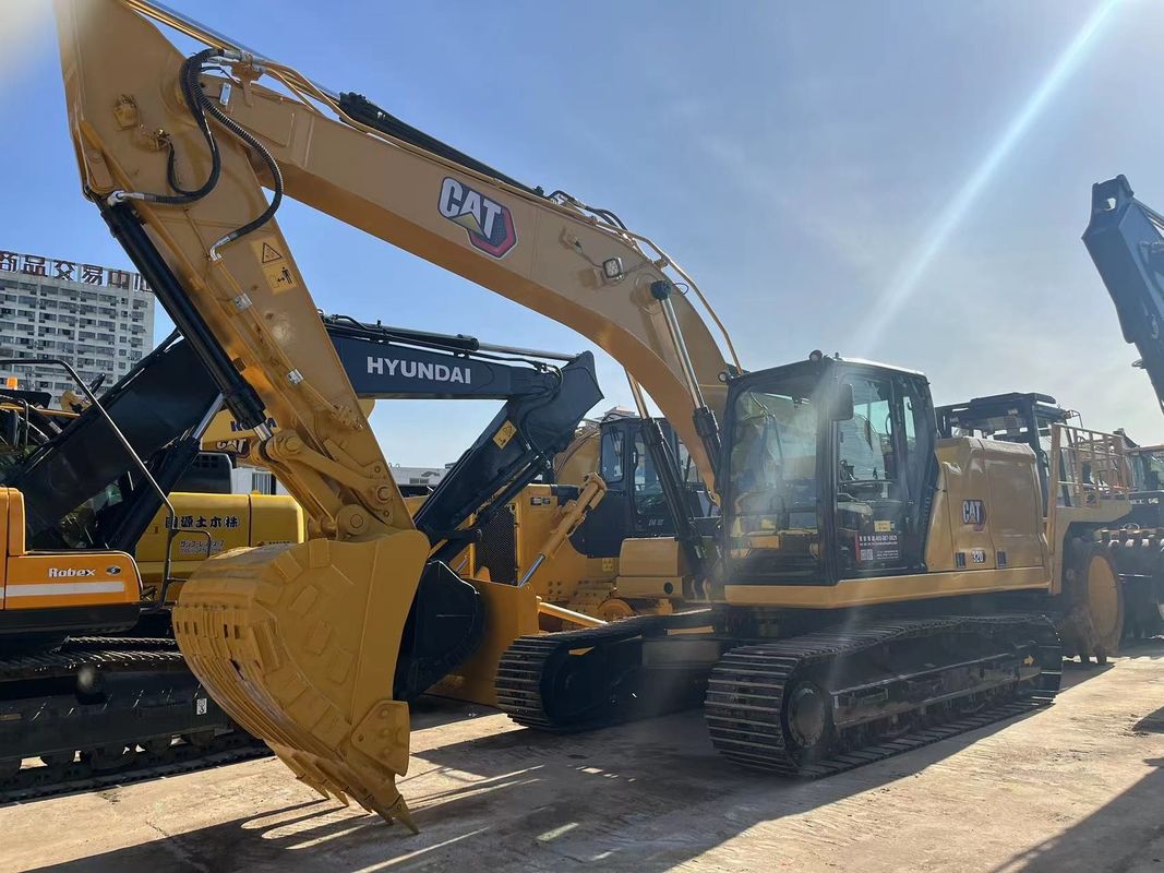6기통 원형 Cat 320 발굴기 Cat C7.1 엔진 중형 Cat 발굴기