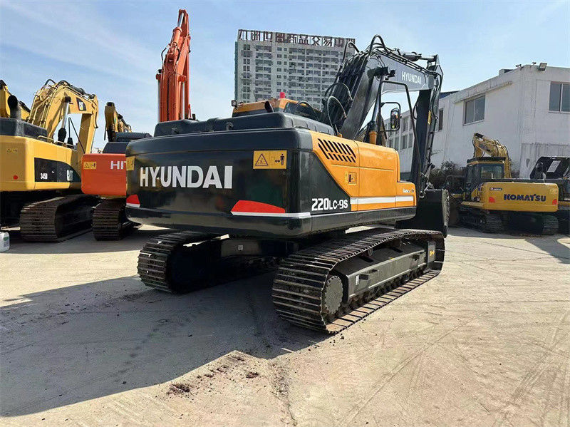 중고용 현대 R220LC-9S 발굴기 22톤 한국 중고용 현대 220 광산 발굴기