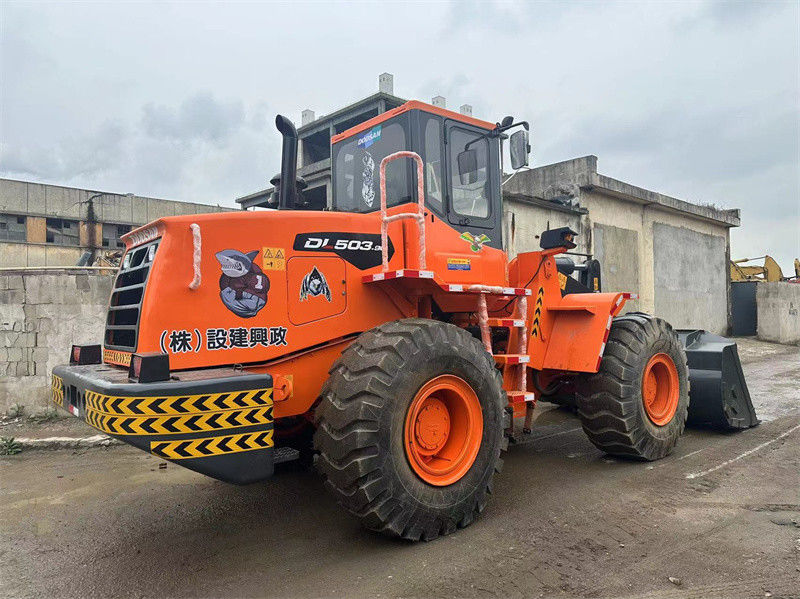원본 사용 된 Doosan DL503-9C 휠 로더 Doosan DL503 사용 된 전면 로더