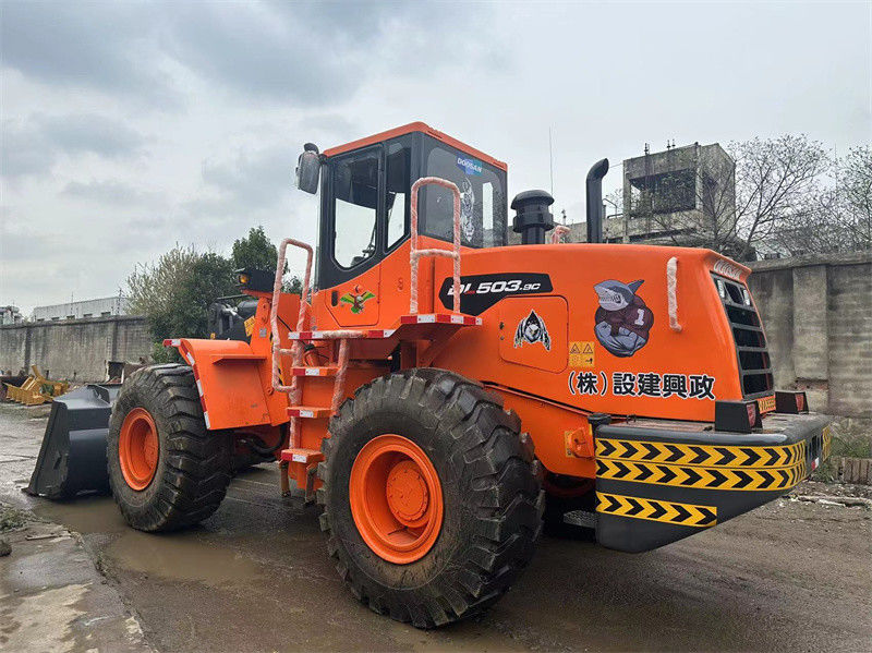 원본 사용 된 Doosan DL503-9C 휠 로더 Doosan DL503 사용 된 전면 로더