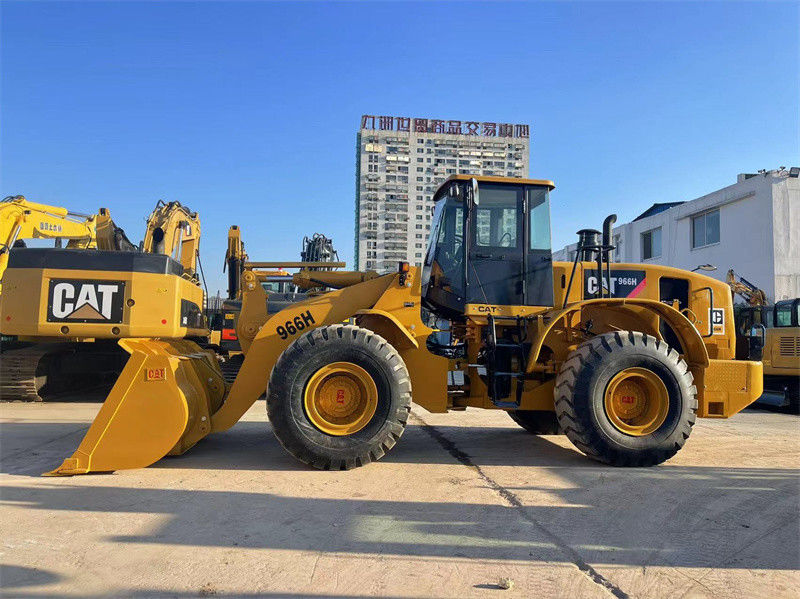 사용 된 CAT 966H 휠 로더 Caterpillar CAT 966 강력한 디젤 엔진과 함께 전면 로더