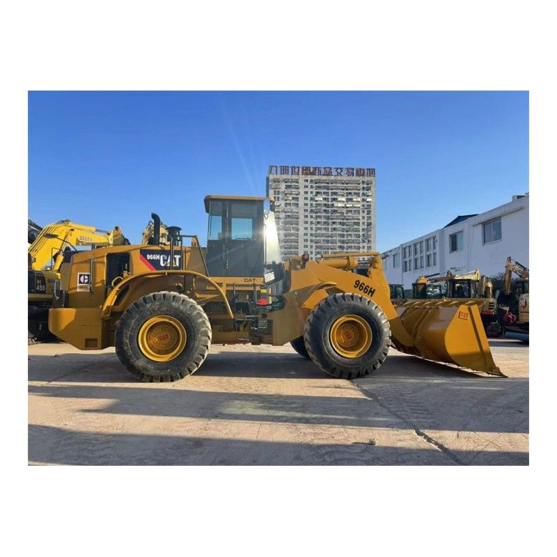 사용 된 CAT 966H 휠 로더 Caterpillar CAT 966 강력한 디젤 엔진과 함께 전면 로더