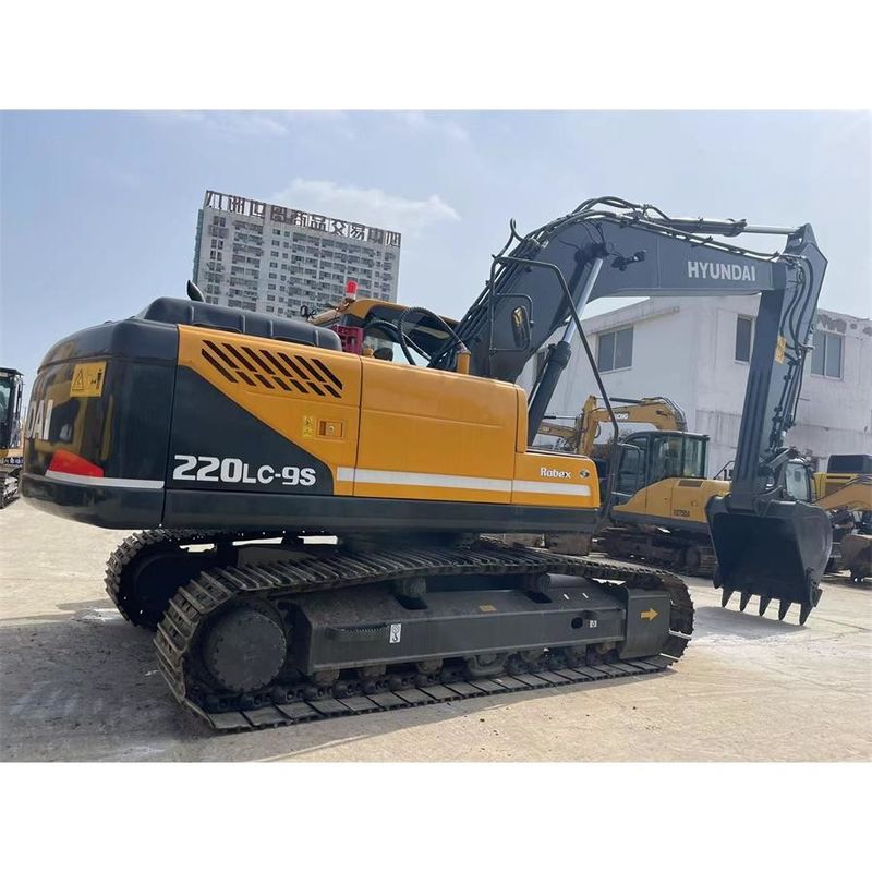 중량 디거 현대 R220 9S 전체 차원 9.55m*2.99m*3.08m