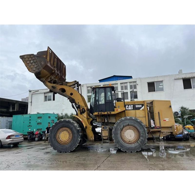 원색 CAT 986H 앞바퀴 로더 강력한 엔진 C15