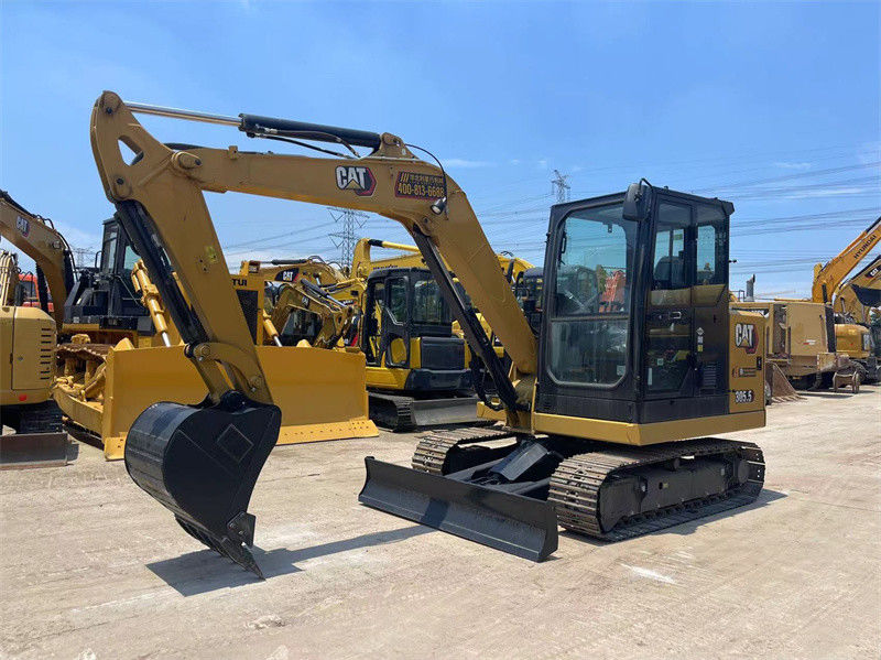 새 새 CAT 305.5 5.5 톤 Caterpillar 305.5 미니 크롤러 발굴기