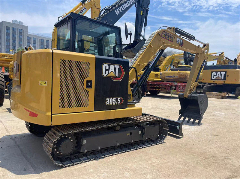 새 새 CAT 305.5 5.5 톤 Caterpillar 305.5 미니 크롤러 발굴기
