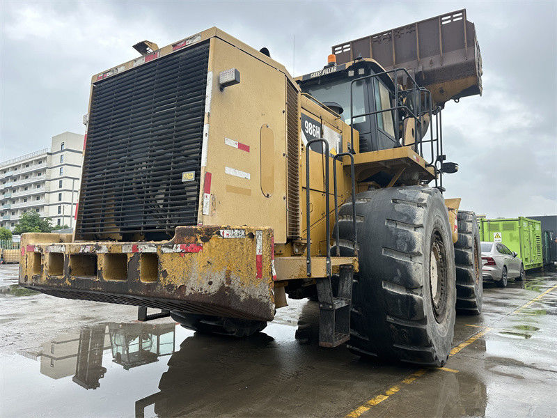 원본 사용 된 CAT 986H 휠 로더 Caterpillar CAT 986 큰 프론트 엔드 로더
