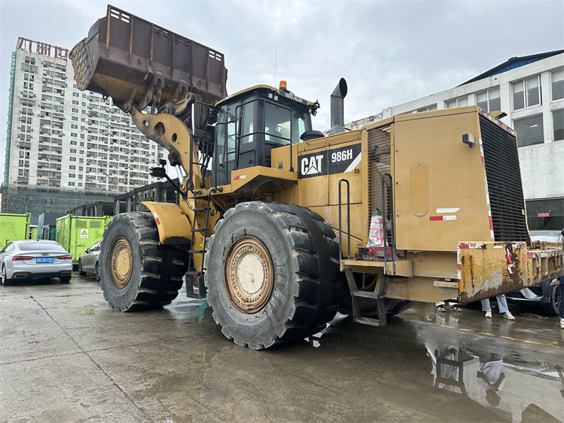 원본 사용 된 CAT 986H 휠 로더 Caterpillar CAT 986 큰 프론트 엔드 로더
