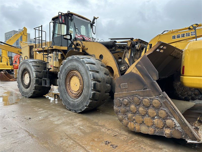 원본 사용 된 CAT 986H 휠 로더 Caterpillar CAT 986 큰 프론트 엔드 로더