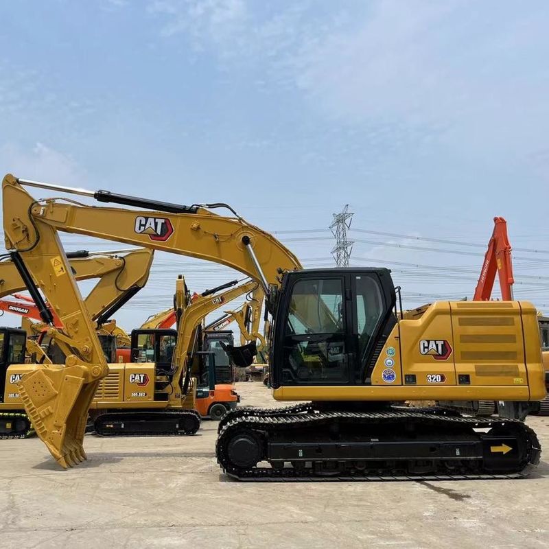 2021 년 CAT 320 건설 광산용 C7.1 엔진 6 사이클린더를 가진 발굴기