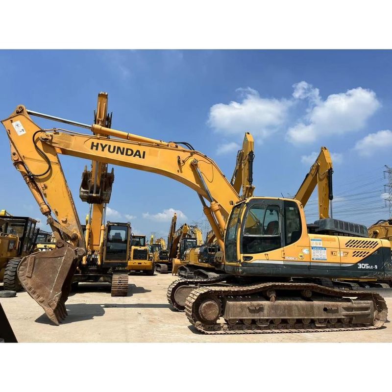 강력한 30톤 원색 현대 R305LC 발굴기 중량