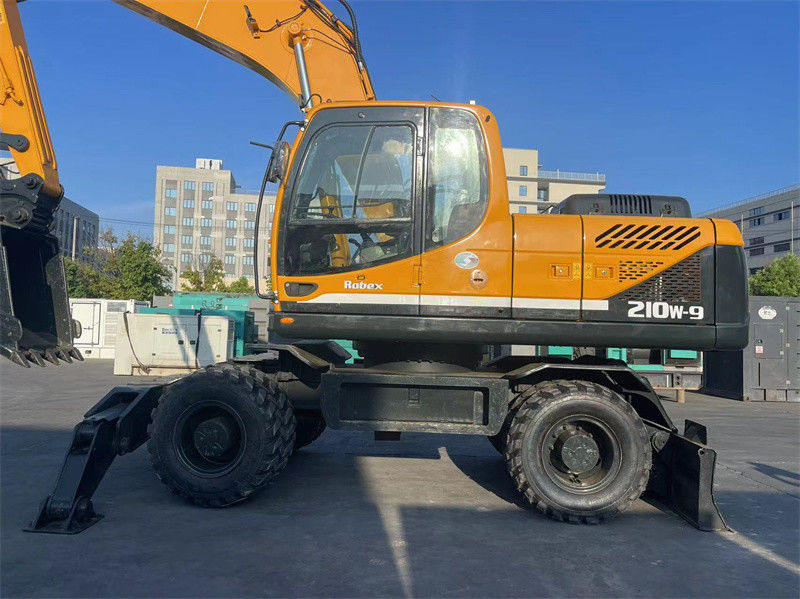 20 톤 한국 중고용 현대 R210W-9 휠 발굴기 현대 210 휠 발굴기