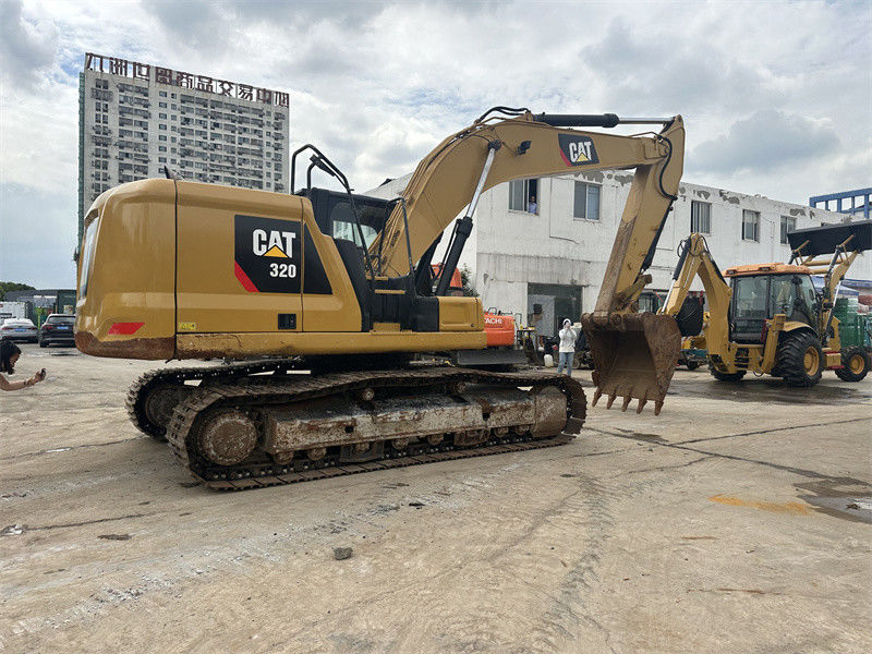 원본 사용 된 CAT 320 발굴기 C4.4 엔진 Caterpillar 320 발굴기