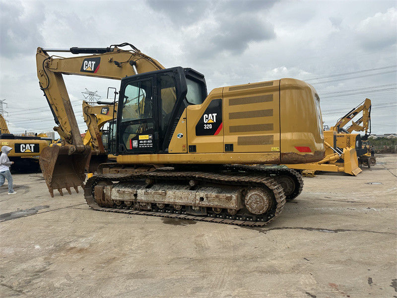 원본 사용 된 CAT 320 발굴기 C4.4 엔진 Caterpillar 320 발굴기