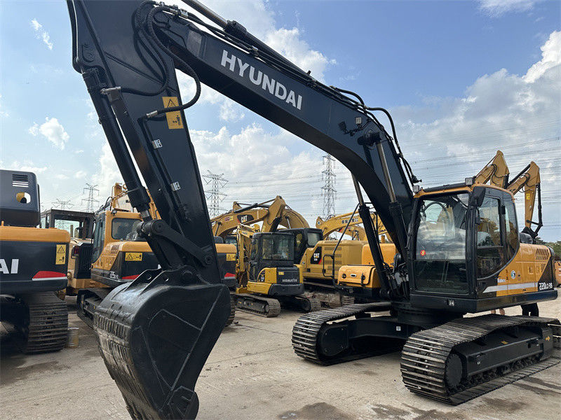 22 톤 한국 중고용 현대 R220LC-9S 발굴기 현대 220 크롤러 디거