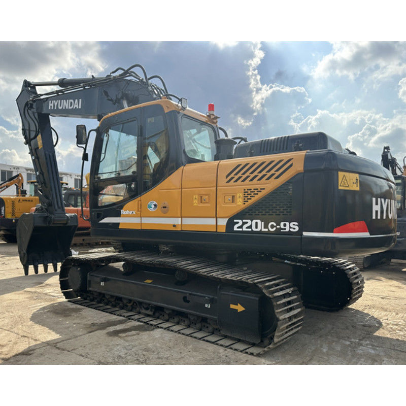 22 톤 한국 중고용 현대 R220LC-9S 발굴기 현대 220 크롤러 디거