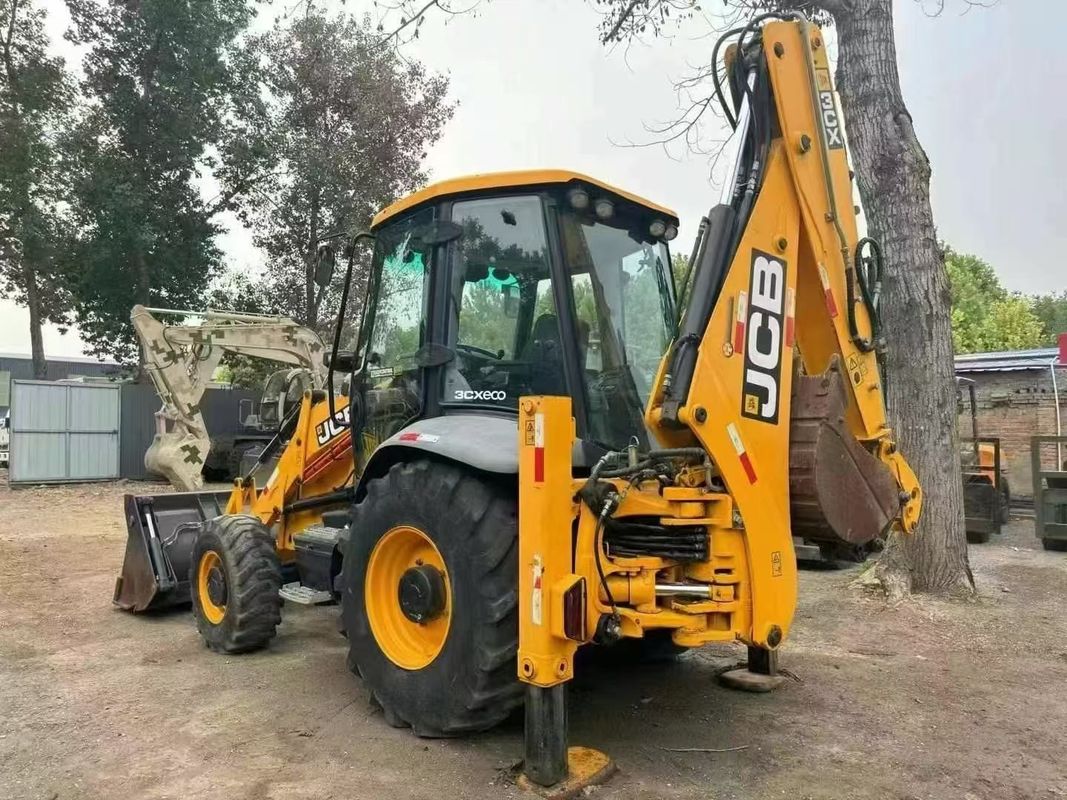사용 된 JCB 3CX 배크호 로더와 분할 버킷 확장 팔 JCB 3CX 배크호 발굴기