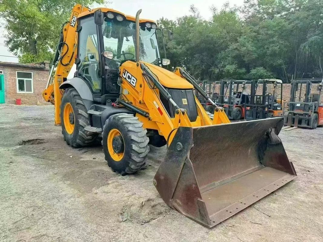 사용 된 JCB 3CX 배크호 로더와 분할 버킷 확장 팔 JCB 3CX 배크호 발굴기
