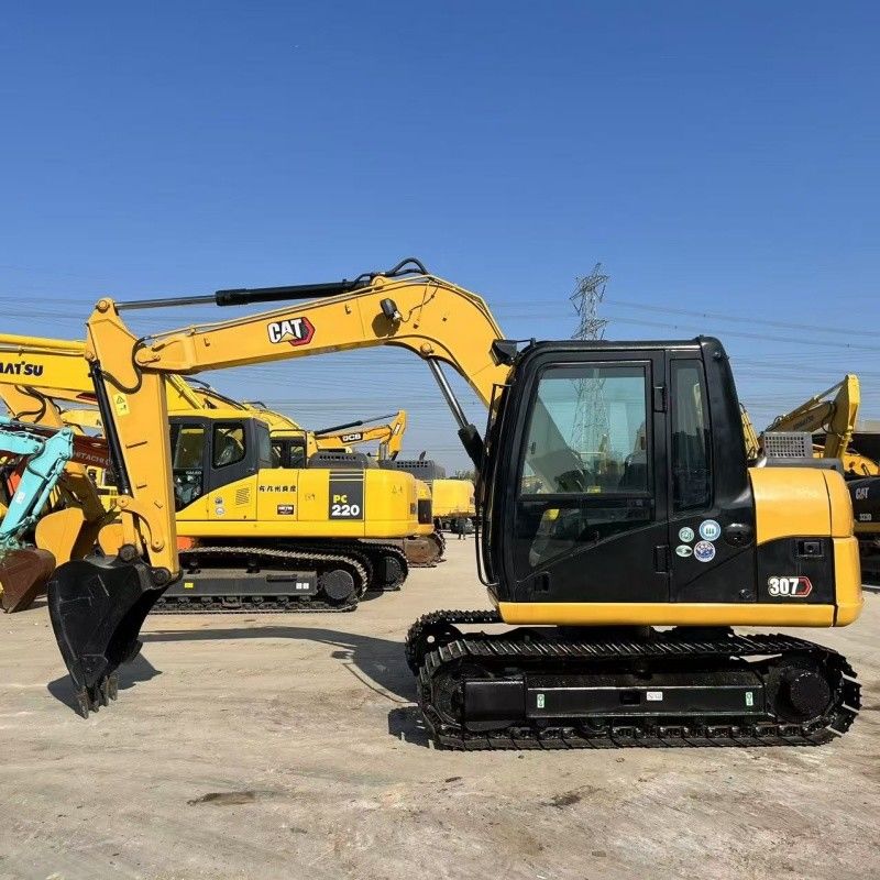 2.83L 배기용 소형 CAT 307D 발굴기 최대 발굴 깊이가 4070mm