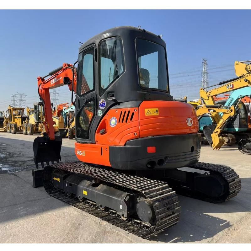 쿠보타 KX155 일본 발굴기 36.5 KN 건설용 버킷 발굴력