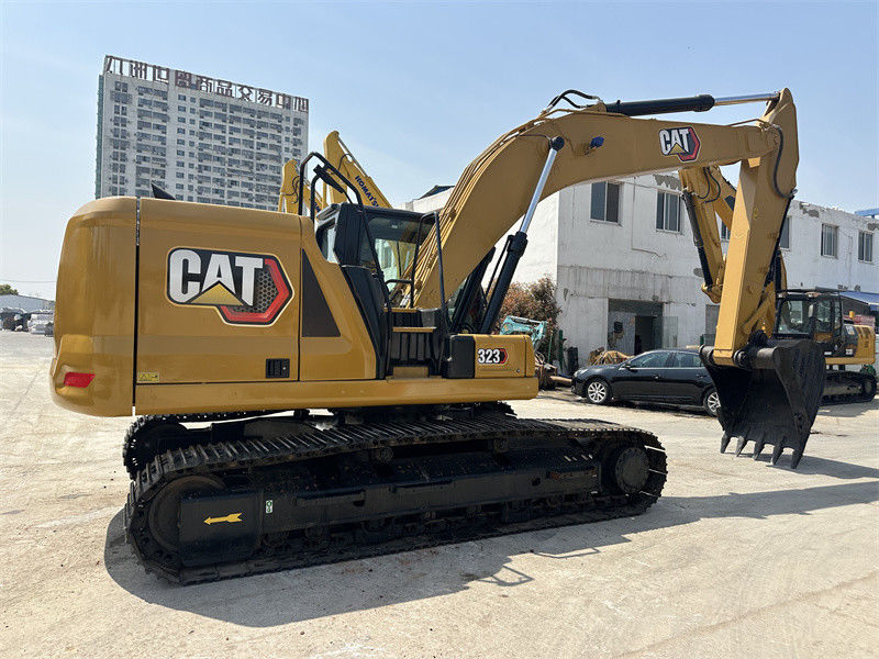 사용 된 CAT 323 발굴기 C7.1 엔진 중고 Caterpillar 발굴기 2018 년