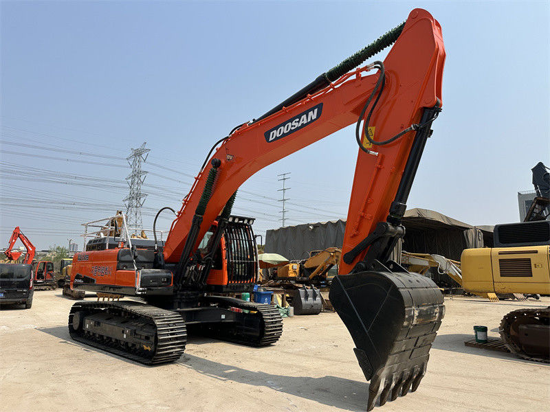 한국 사용 Doosan DX340LCA 발굴기 34톤 Doosan DX340 크롤러 발굴기