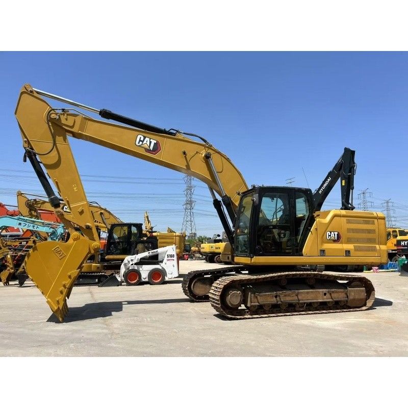 건축용 CAT C7.1 엔진을 가진 원본 Caterpillar 330GC 발굴기