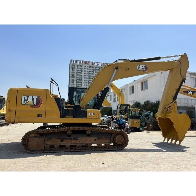 건축용 CAT C7.1 엔진을 가진 원본 Caterpillar 330GC 발굴기