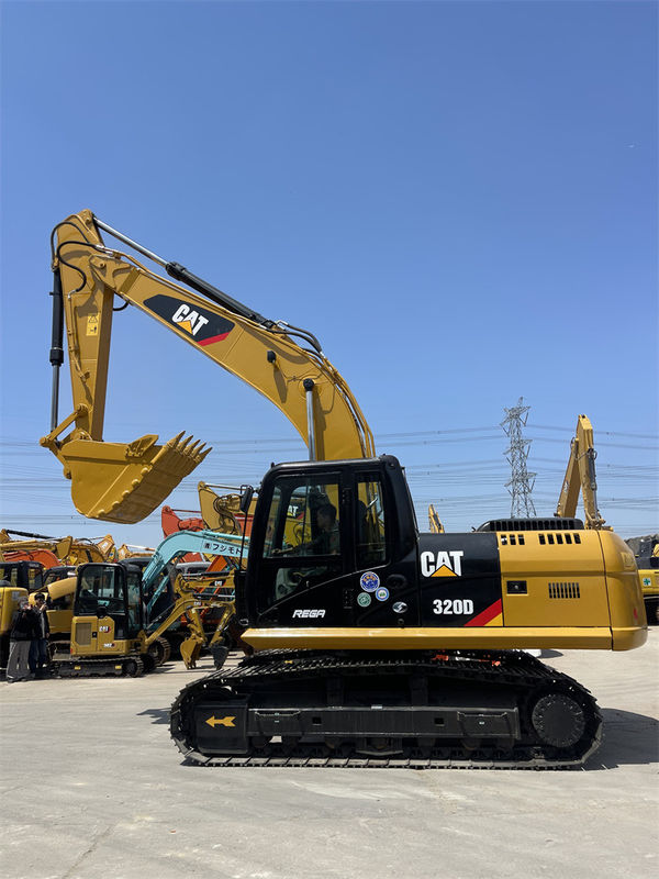 재화면 사용 된 CAT 320D 발굴기 20 톤 사용 된 Caterpillar 320D 320C 320DL 발굴기