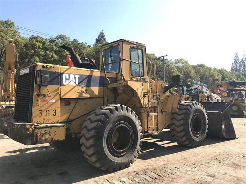 원본 페인트 사용 된 CAT 966F 휠 로더 중고 Caterpillar CAT 966 전면 로더
